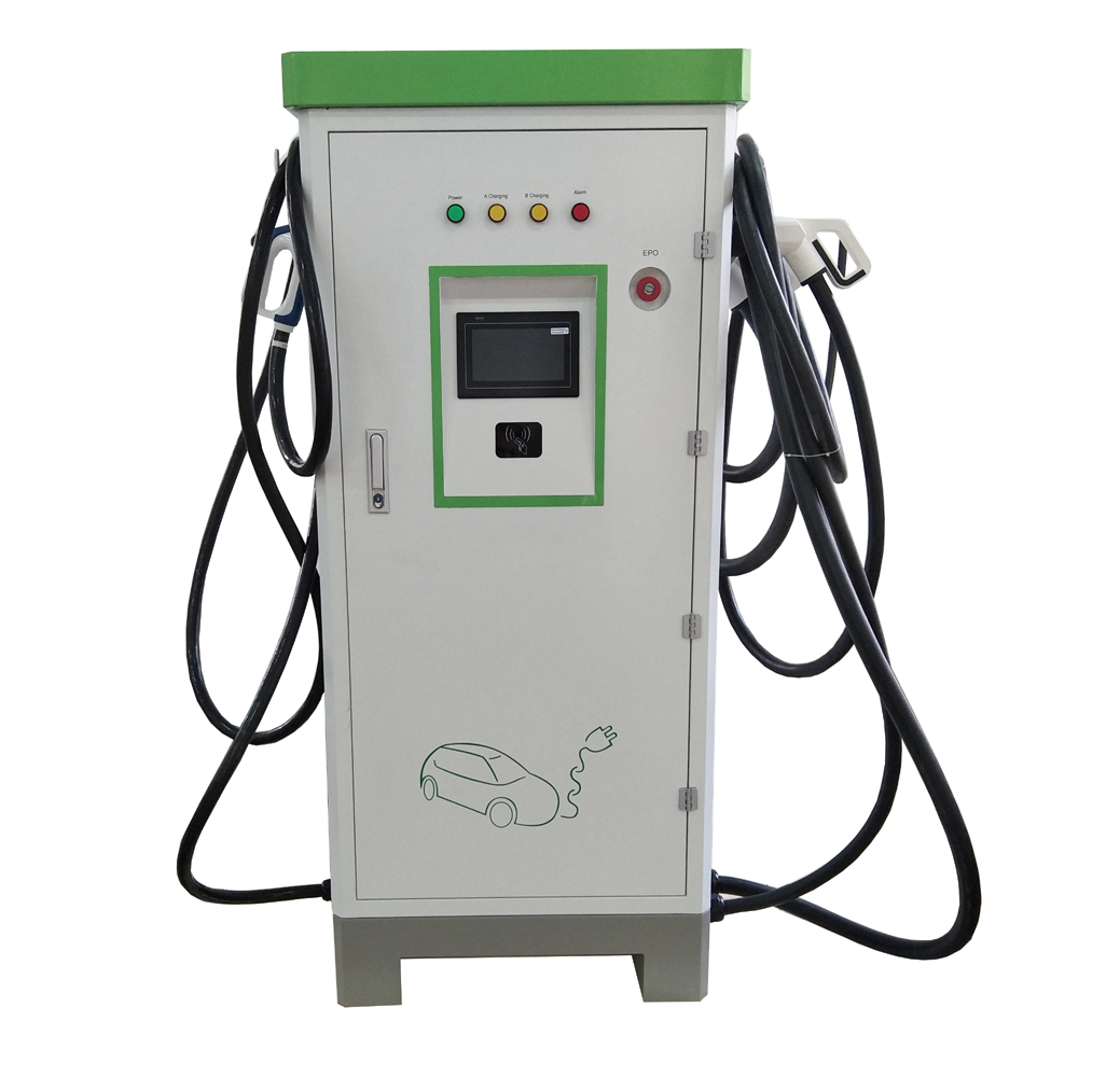 50kW CHAdeMO&CCS+Type2 AC EVSE charging station
