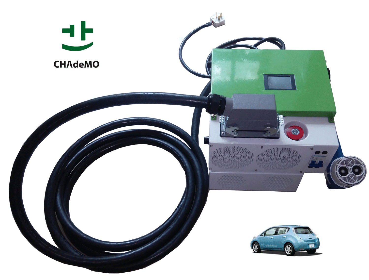 12kW portable fast DC charger for Leaf